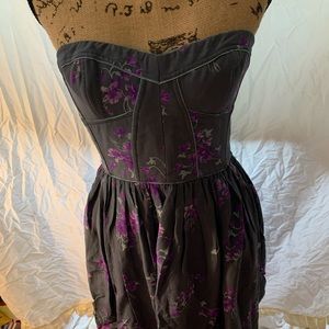 Cassie Blake Secret Circle Strapless Lily dress